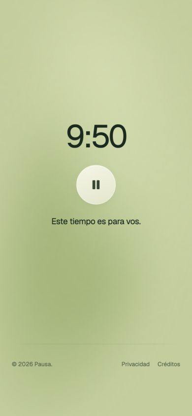 Reproducción iniciada durante una prueba breve; no acredita escucha integral.
